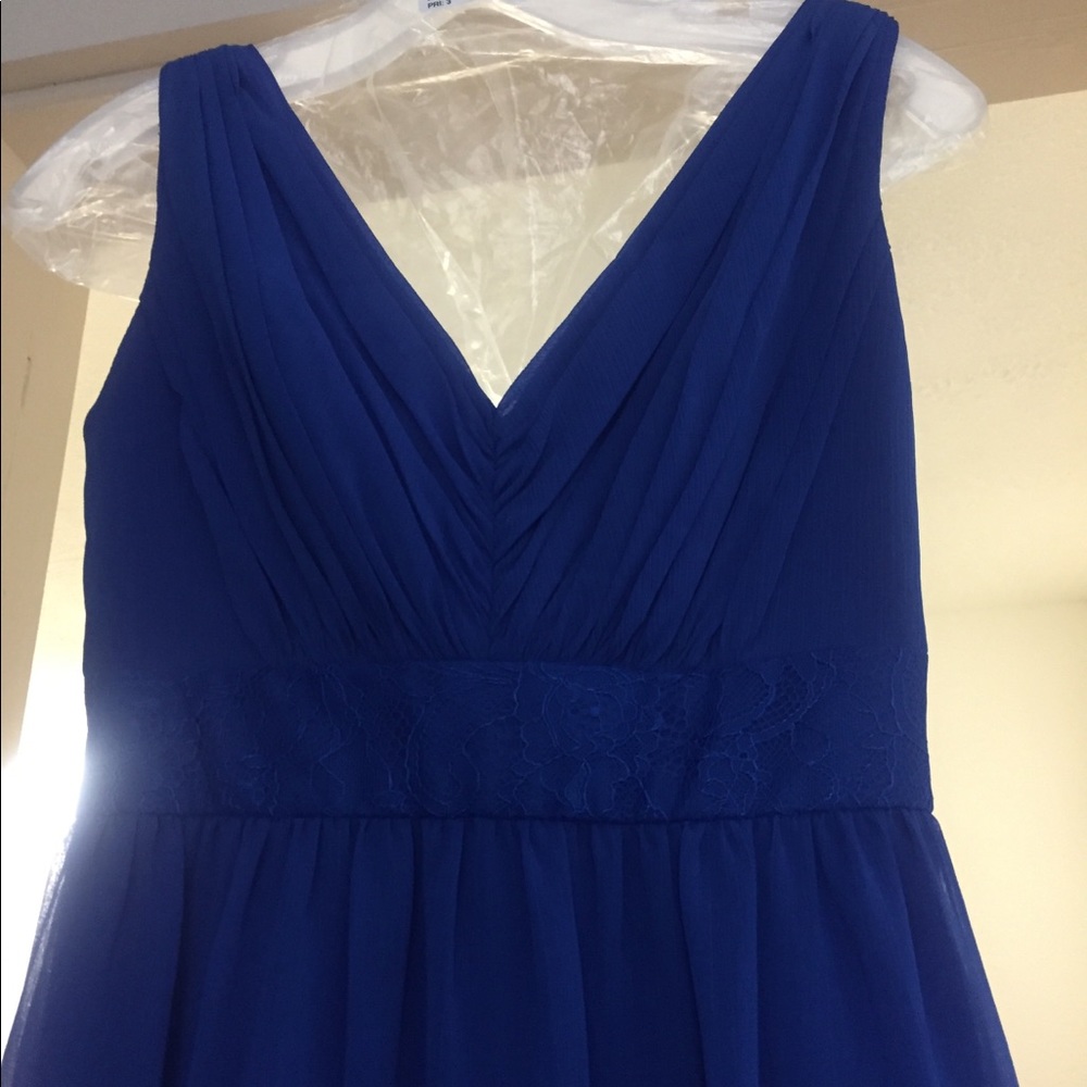 David’s Bridal Dress In Horizon Blue View 3
